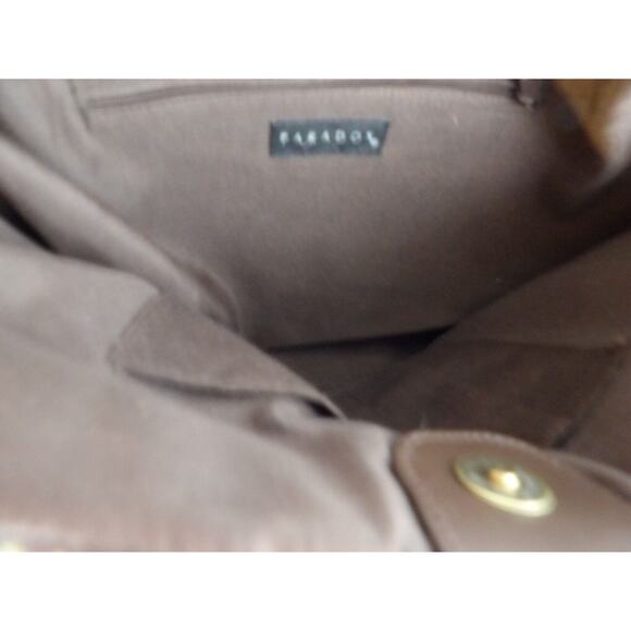 Paradox Tapestry Purse Shoulder Bag Brown Floral Sequins Woven Double Handle - Picture 12 of 16